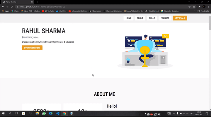 First WebSite